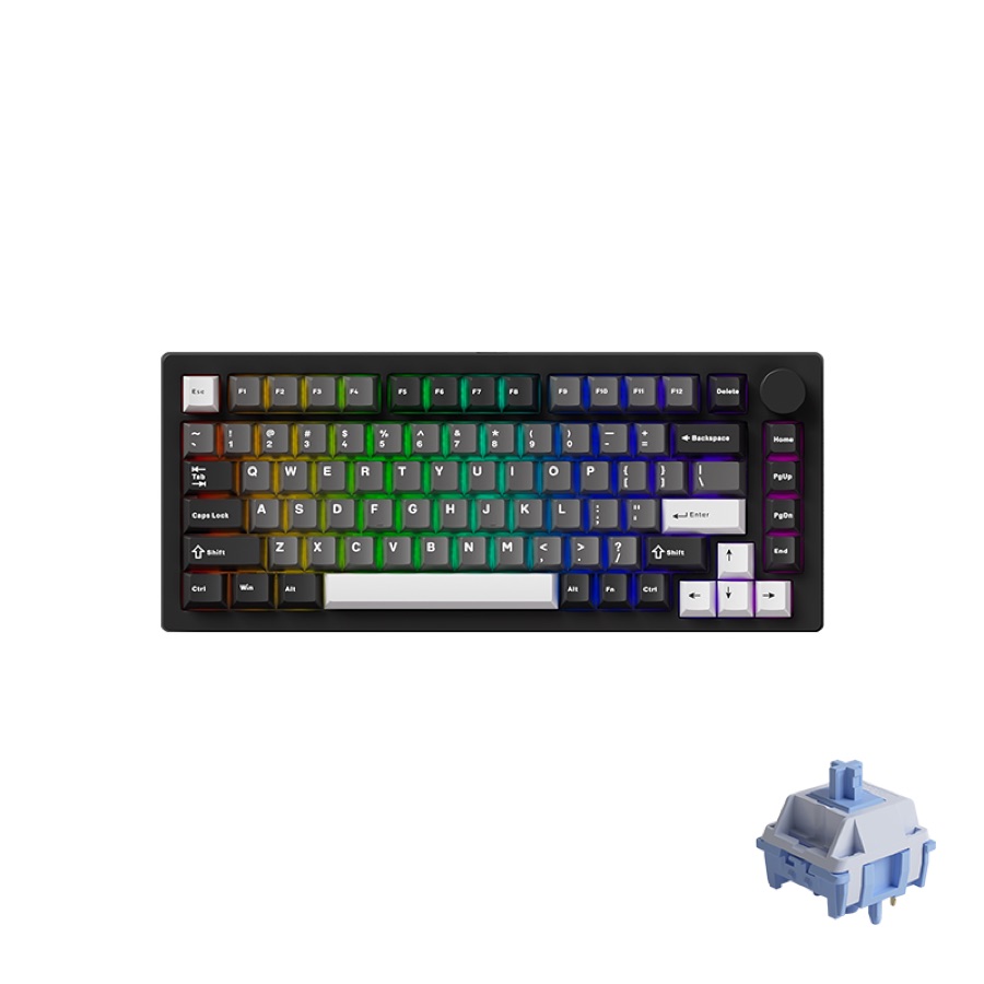 MonsGeek M1 V5 Black and Silver